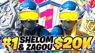 🏆1ST DUO FNCS GRAND FINALS ($20000)🏆w/Zagou | Shelom