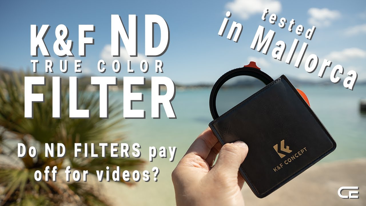 How to use ND Filters for video? K&F Nano X True Color variable ND232 in Mallorca (Sony A7IV