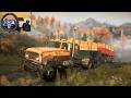 Old bridge reconstruction - GMC MH9500 | SnowRunner | Logitech G29