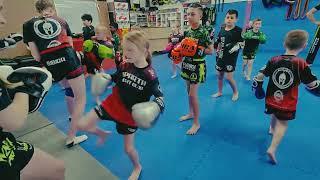 Kids Kickboxing Grading