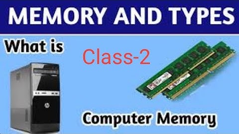 All Punjab Exam Computer Memory class-2
