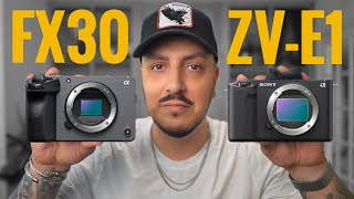 Sony ZV-e1 vs Sony FX30 For Vlogging