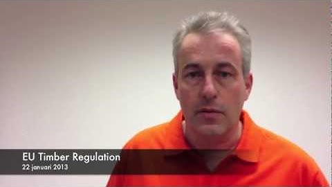 Register for Compliance Tuesday: EU Timber Regulation