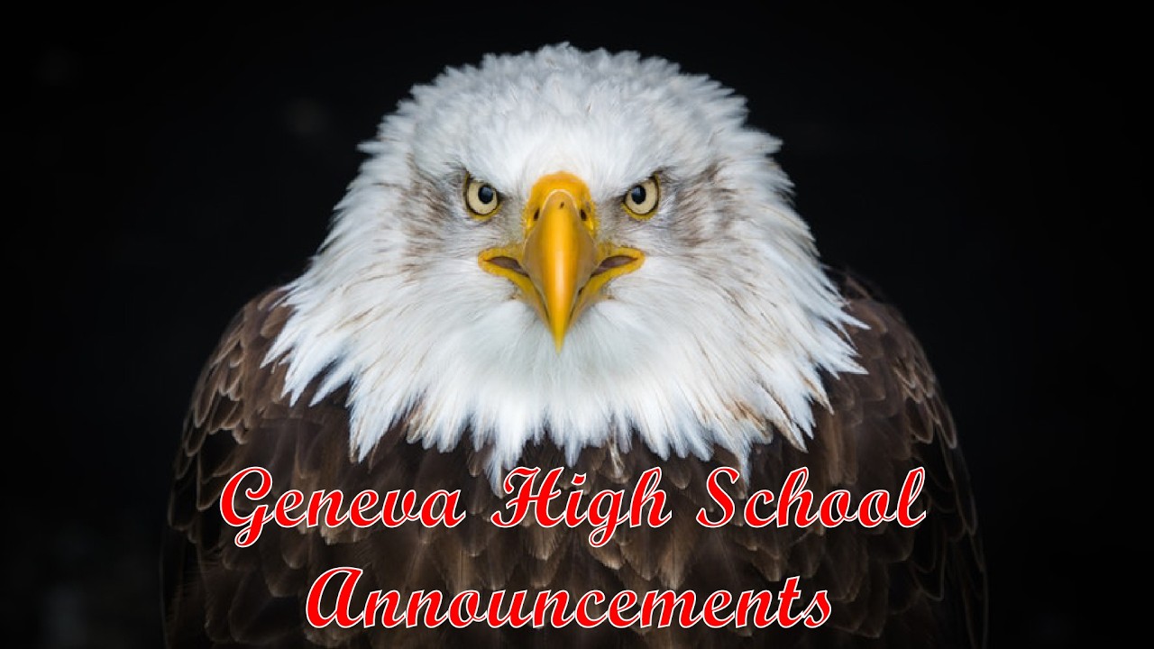 March 9, 2026 GHS Announcements