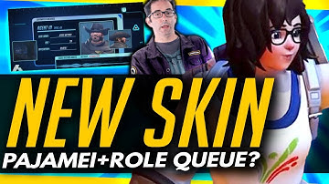 Overwatch | New Skins + Jeff Shuts Down ROLE QUEUE?