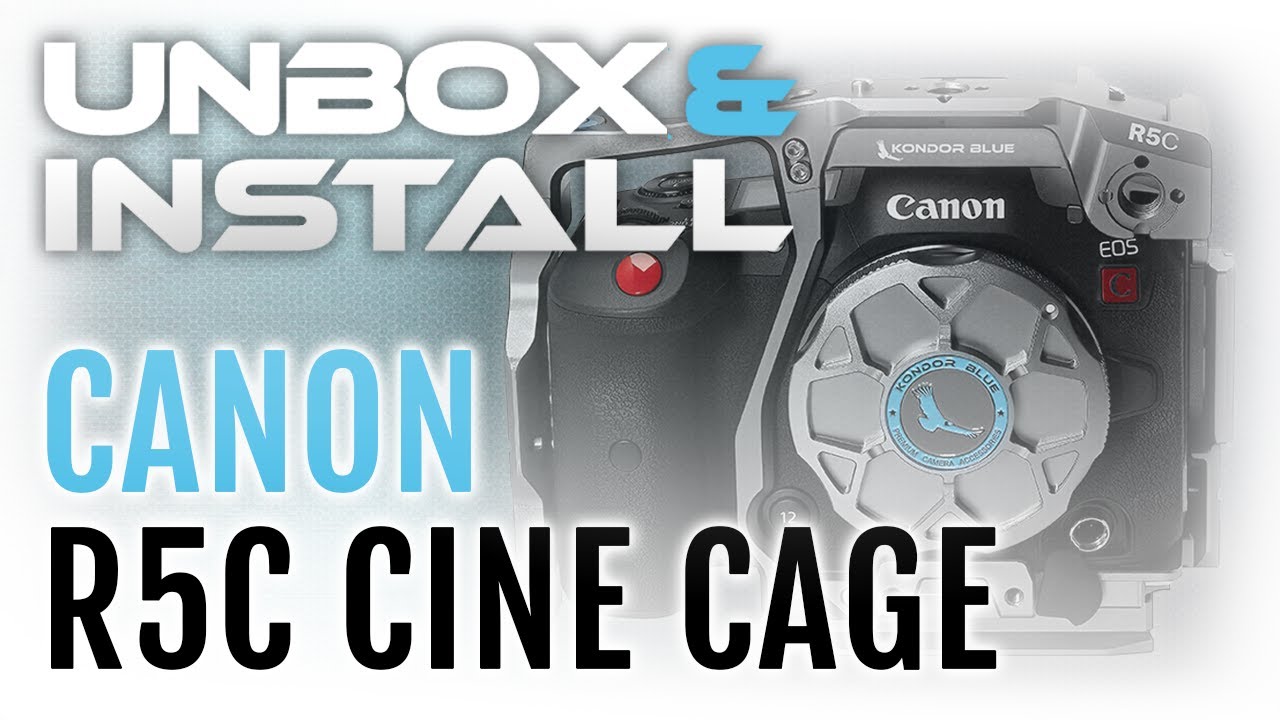 Kondor Blue Cine Cage for Canon R5 C (Space Gray) KB-CR5C-CO B&H