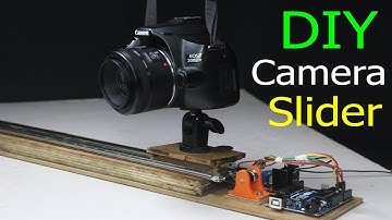How to Make Camera Slider at home - DIY