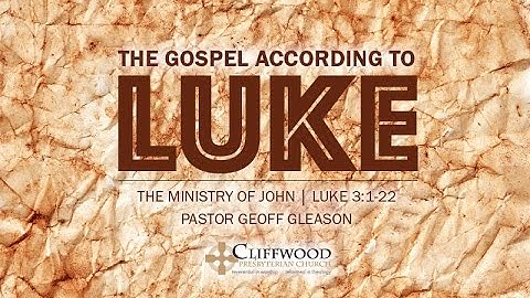 Luke 3:1-22 » The Ministry of John