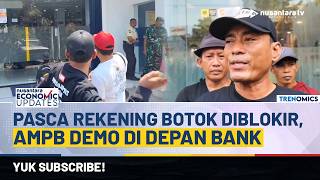 Kecewa Rekening Botok Diblokir, AMPB Gelar Demo di Depan Bank Mandiri | NEU