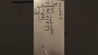 Long Division- Checking your work
