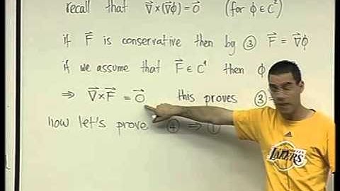 96 - Conservative fields in 3 dimensions