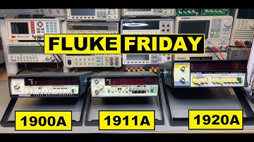 TA-0360: Fluke Friday (E19) The 1900A Frequency Counter 1910A 1911A 1912A 1920A
