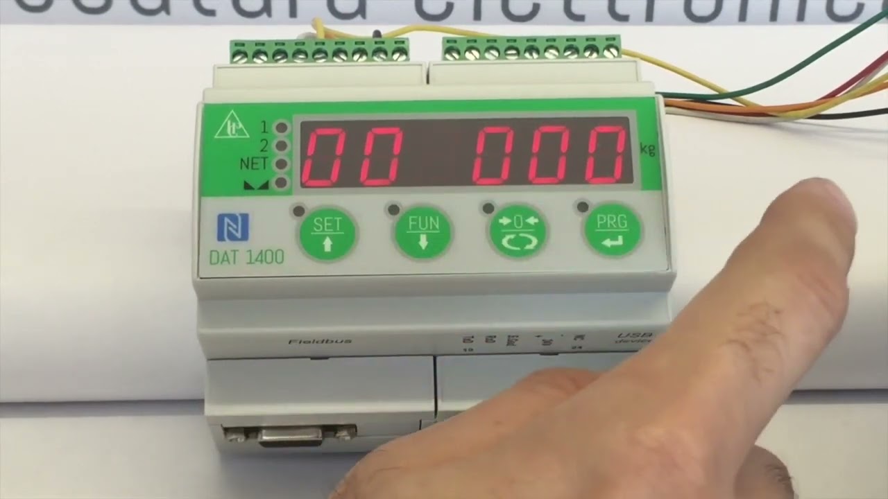 Hiệu chuẩn đầu cân DAT 1400