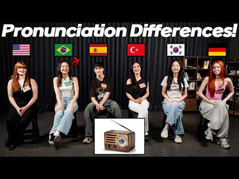 Word Differences in 6 Different Languages! | US, Brazil, Spain, Turkye, Korea, Germany