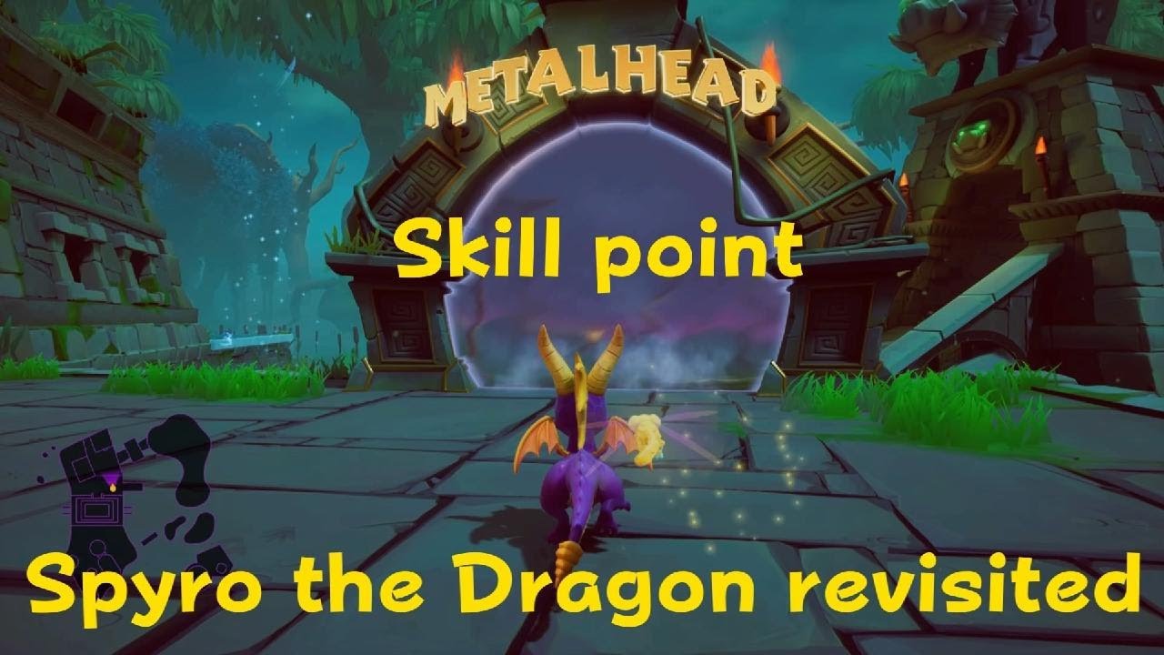 Spyro the Dragon revisited Metalhead Skill point