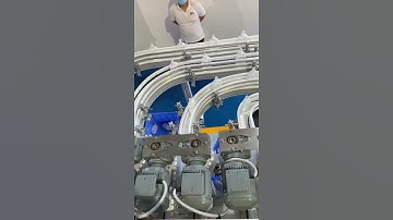 YA-VA Flexible Chain Conveyor - infusion bottle