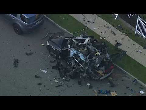 Car explodes in Totowa neighborhood