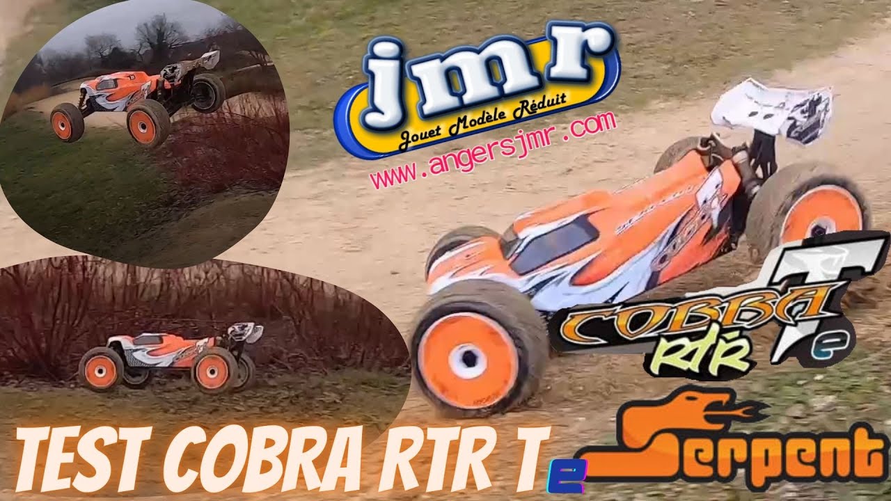 Voiture rc de la marque serpent complète avec moteur picco