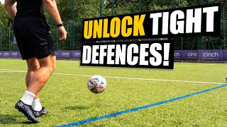 Unlocking Tight Defences: Finding Space at the Edge of the Box!