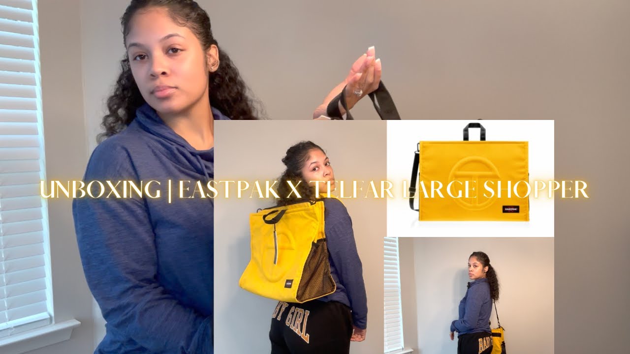 UNBOXING | EASTPAK X TELFAR LARGE SHOPPER - YouTube