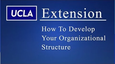 Business Organizational Structure