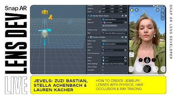 How to Create Jewelry Snapchat Lenses with Realistic Physics and Ray Tracing in Lens Studio