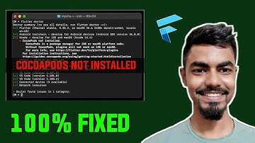 How to Fix CocoaPods Not Installed in Flutter on macOS?