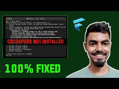 How to Fix CocoaPods Not Installed in Flutter on macOS?