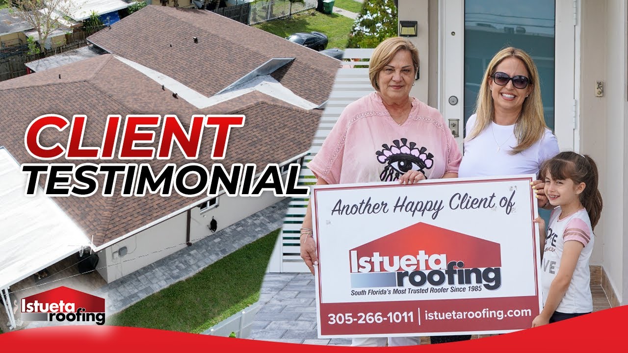 Client Testimonial - Shingle Roof - Miami, FL