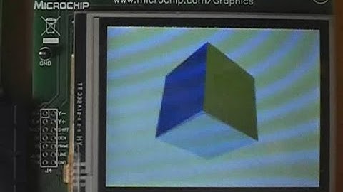 PIC32 SD Card - Video Playback AVI [GOL + MDD SD Card]