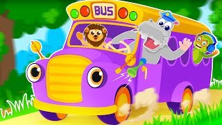 Wheels On The Bus Go Round and Round - Fun Songs for Children | Best Rhymes for Kids