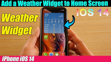iPhone iOS 14: How to Add a Weather Widget to Home Screen