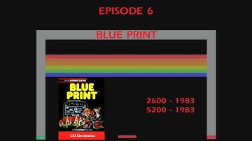 Blue Print - Atari 2600 Vs Atari 5200