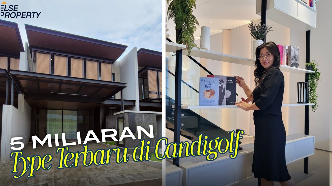 Mewah dan Elegan, Rumah di Candi Golf