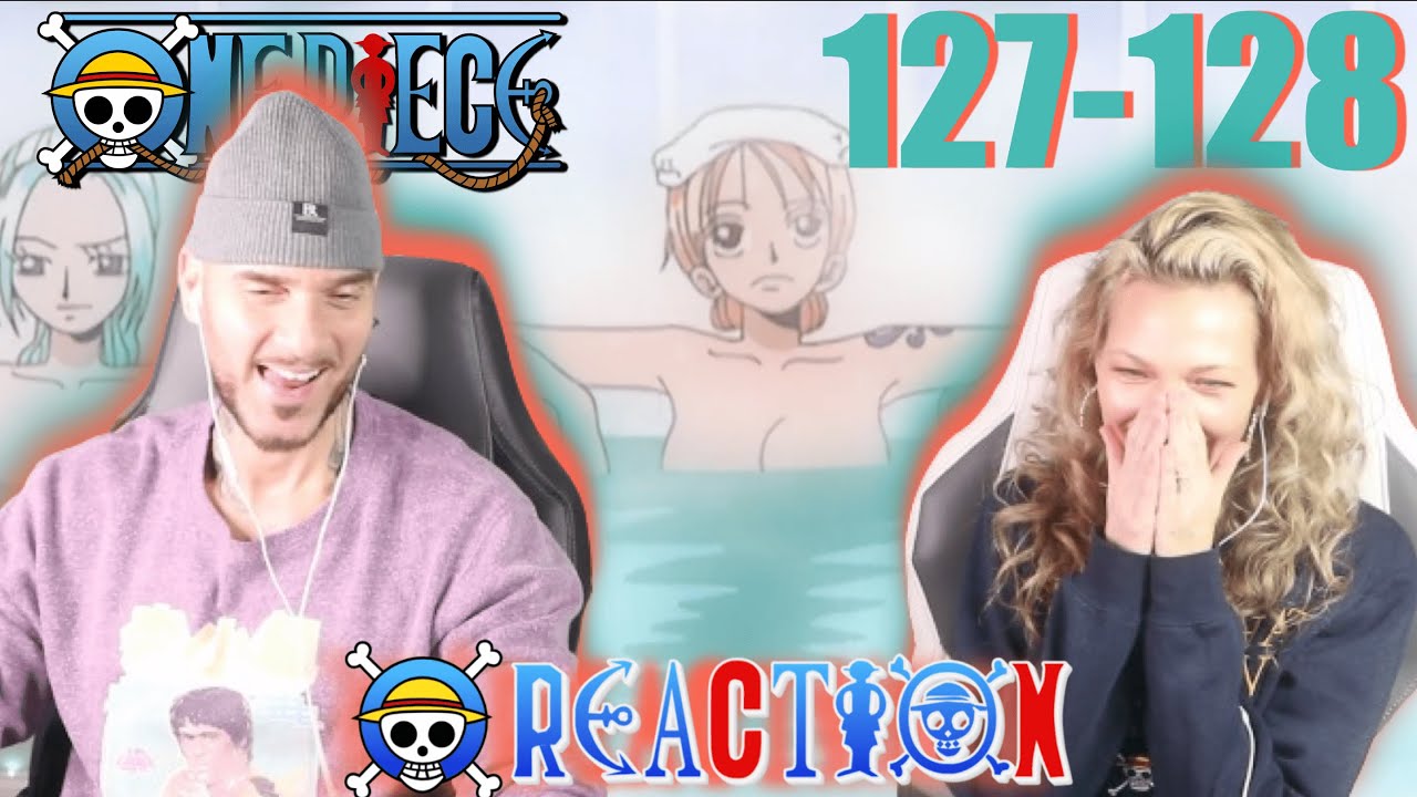 ONE PIECE eps. 127/128! CROCODILE LOOSES! 👒 🐊 | REACTION and DISCUSSION | couples first time