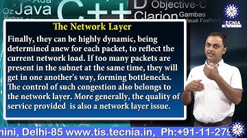 OSI Reference Model | Mr. Mohit tiwari ( Asst. Prof. ) | MCA TIAS on Tecnia TV