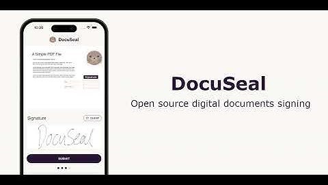 GitHub - docusealco/docuseal: Open source DocuSign alternative. Create, fill, and sign digital do...