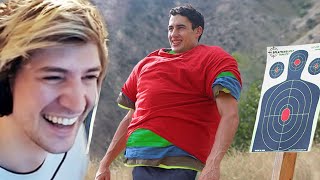 How Many Shirts Will Stop a Bullet? | xQc Reacts to I did a thing