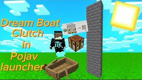 Boat Clutch on Pojav launcher🤯 | Dream Boat Clutch Kesa kera Easy Way