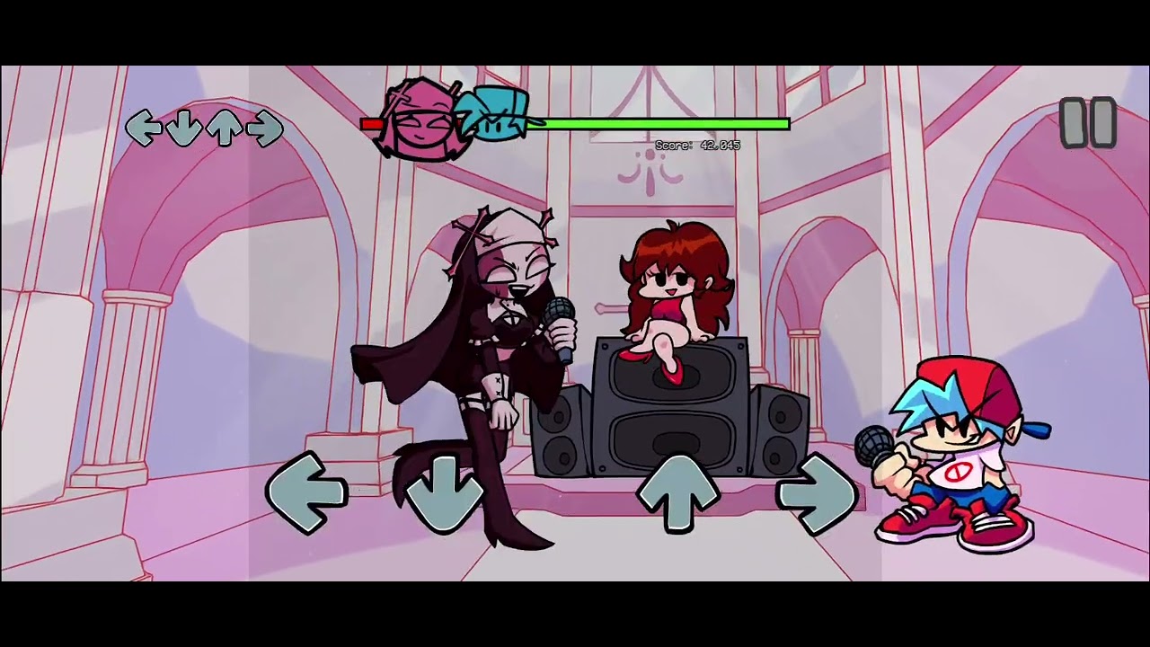 Uhhh playing FNF (I suck so that's why missed a lot) #fnf #playing 