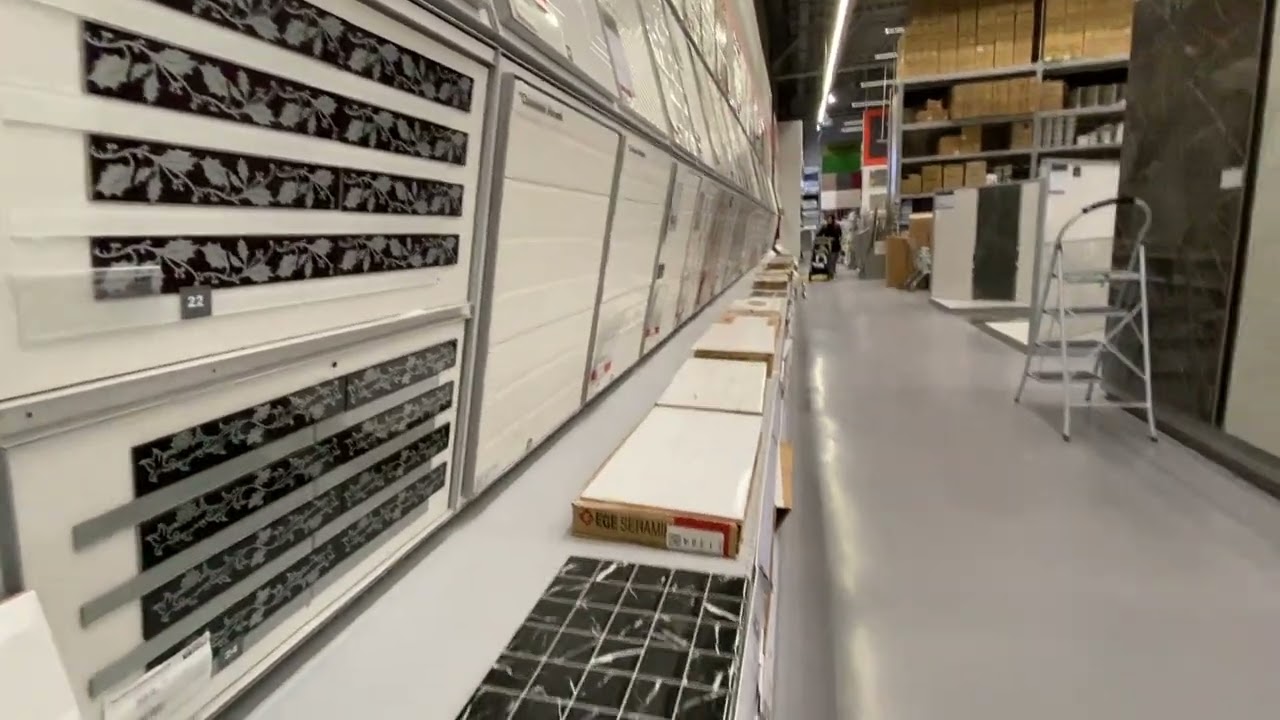 Kartal Koçtaş mağazası yer ve duvar karoları