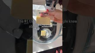How to properly cream butter + sugar 🧈