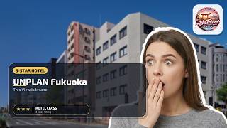 UNPLAN Fukuoka - This View Is Insane | Fukuoka, Japan🛏️
