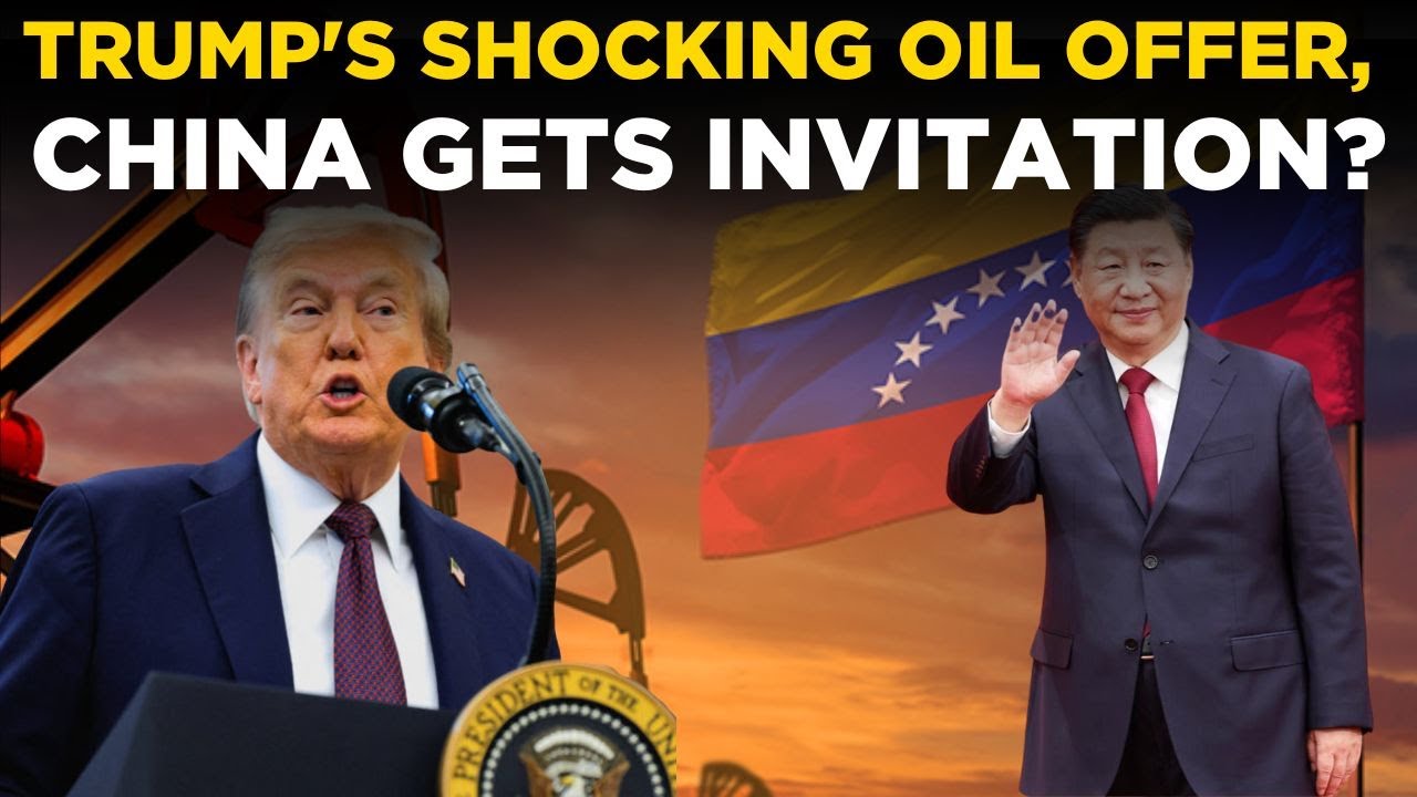 US NEWS LIVE : President Welcomes China to Buy Sanctioned Crude | TRUMP'S VENEZUELA OIL OFFER