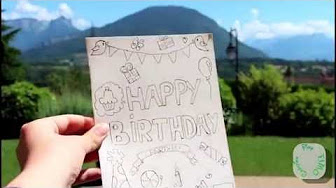 Dessin Facile Pour Anniversaire Youtube Dessin Facile Pour Anniversaire Youtube