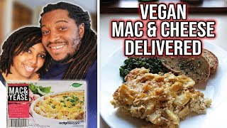 VEGAN MAC & YEASE REVIEW | Plant-based mac & cheese delivered for the holidays!