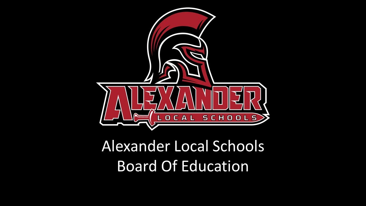 Alexander Local School District Board of Education YouTube