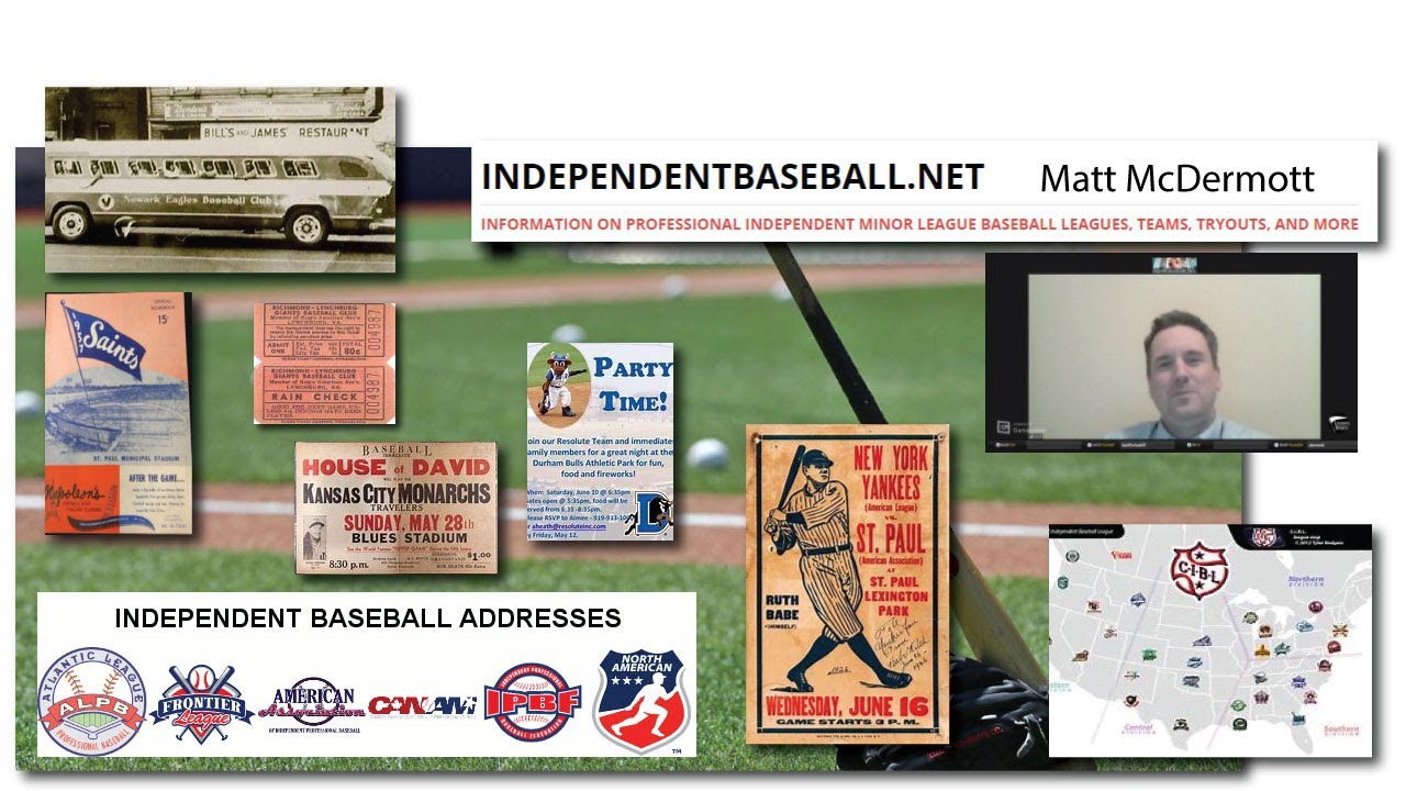Episode 123: Conversation with Matt McDermott- Independent Baseball Leagues