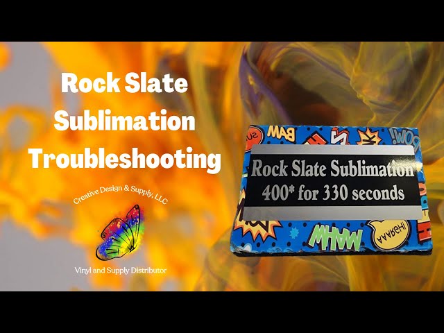 Sublimation Photo Slate Rock Plaque - 2 Sizes