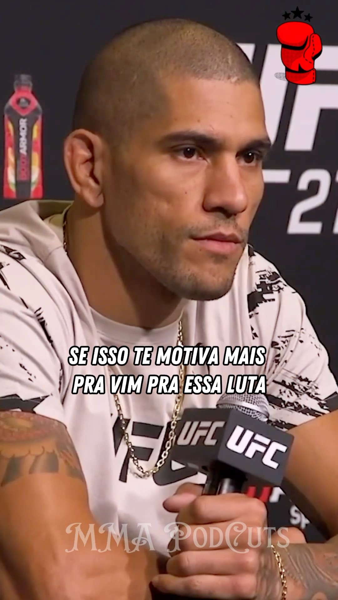 ALEX POATAN SOBRE GLOVER TEIXEIRA #mma #luta #boxe #ufc #shortsfeed #brasil #foryou